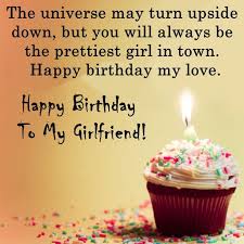 Sweet and Cute Birthday Wishes for Girlfriend Quotes