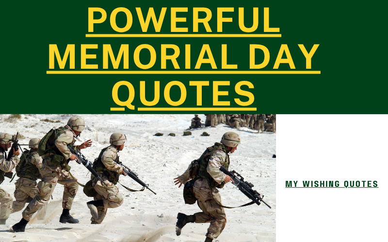 Memorial Day Quotes